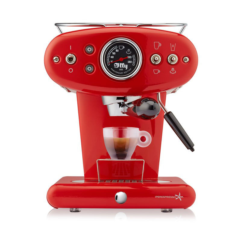 illy Еспресо Кафемашина –  X1 Anniversary iperEspresso - червена